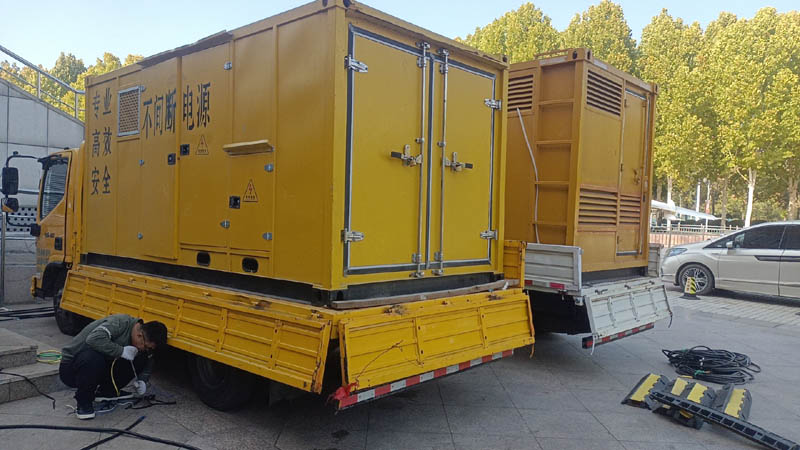 平果柴油发电机组和UPS电源配合使用时的注意事项